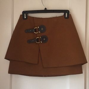 Anthropologie XS mid century style skirt